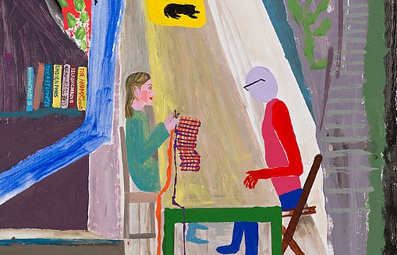 Chris Johanson "Within The River of Time Is My Mind" @ MOCA Pacific Design Center, Los Angeles