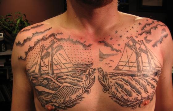 Tattoos by Duke Riley