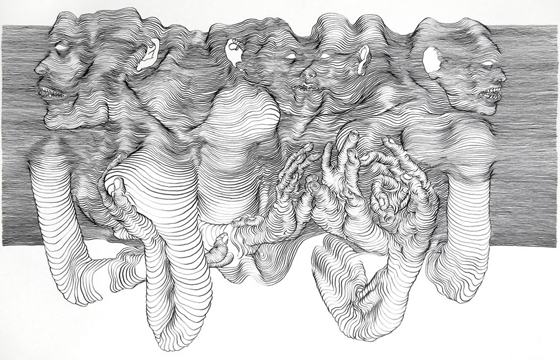 Drawings by Carl Krull