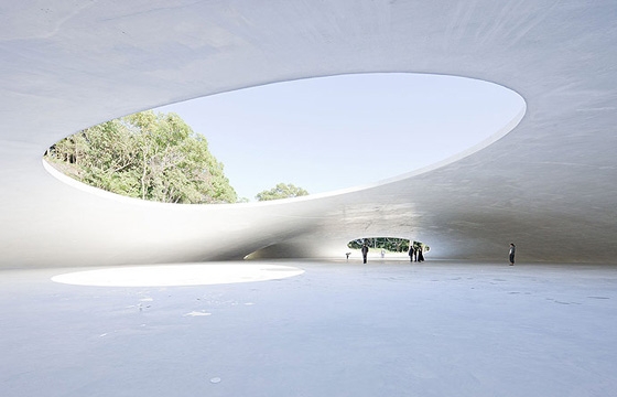 The Teshima Art Museum by Ryue Nishizawa