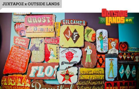 Juxtapoz for Outside Lands Music & Arts Festival 2011
