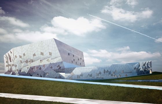 Preston Scott Cohen's "DaTong Library" is Under Construction