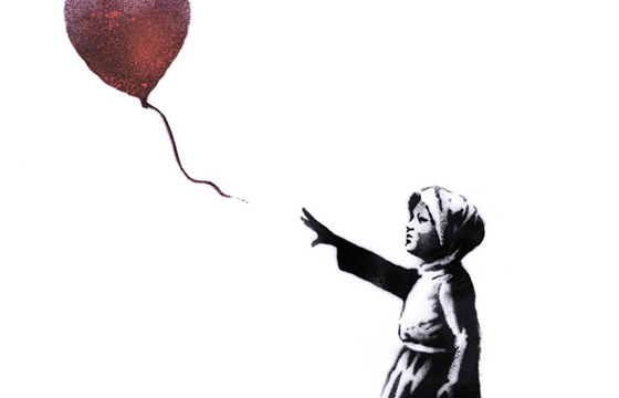 Banksy for the #WithSyria Campaign