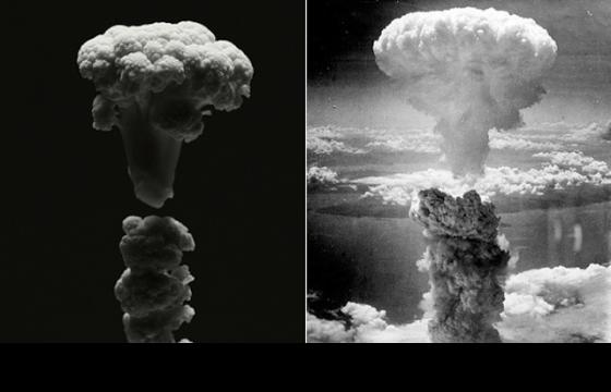 Famous Explosions Recreated with Cauliflower