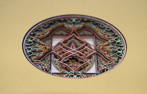 Paper Sculptures by Eric Standley