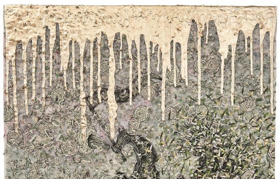 Preview: Andrew Schoultz "Fall Out" @ Mark Moore Gallery