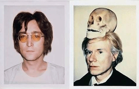 The Photographs of Andy Warhol on Display