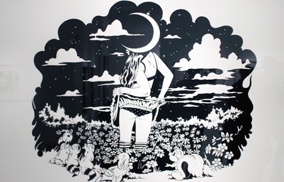 In L.A.: Victor Castillo, Mauricio Garrido & Claudia Pena @ Merry Karnowsky, LA