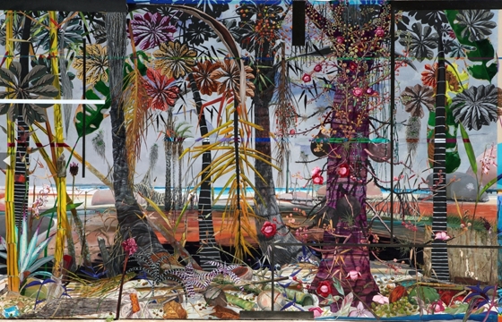 Paintings by Luiz Zerbini