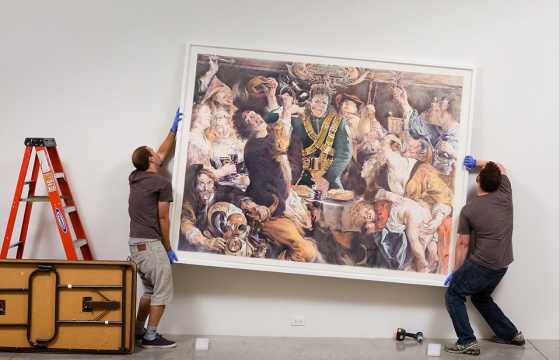 Eric Yahnker "EBONY & BENGHAZI" @ Ambach & Rice, Los Angeles