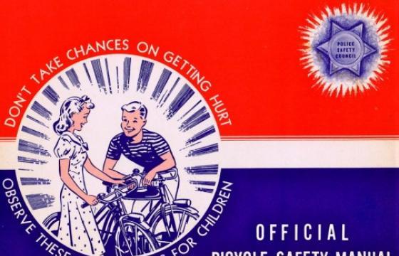 "A Ride of Death" Bicycle Safety Manual circa 1940s