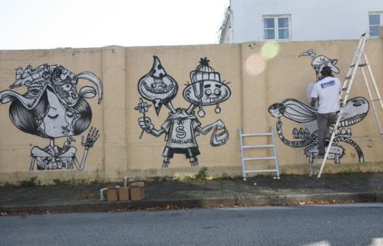 Juxtapoz @ Nuart: David Choe and DVS-1 in Stavanger