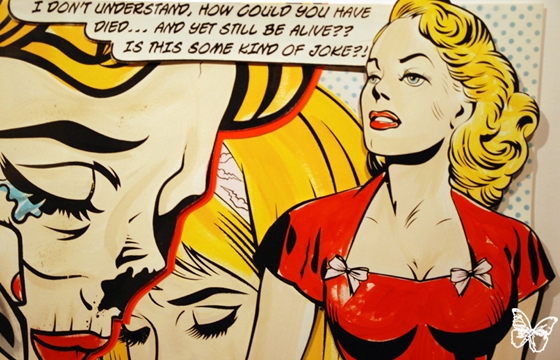 Opening: D*Face "The New World Disorder" @ Stolenspace, London