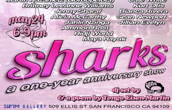 SWIM Gallery Celebrates One Year With Massive Group Exhibition "SHARKS"