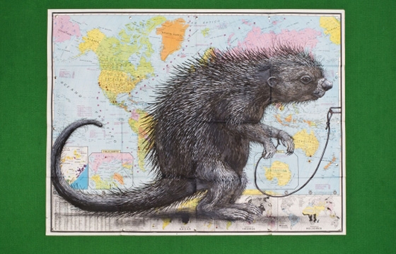 ROA "Paper Trails" @ White Walls, SF