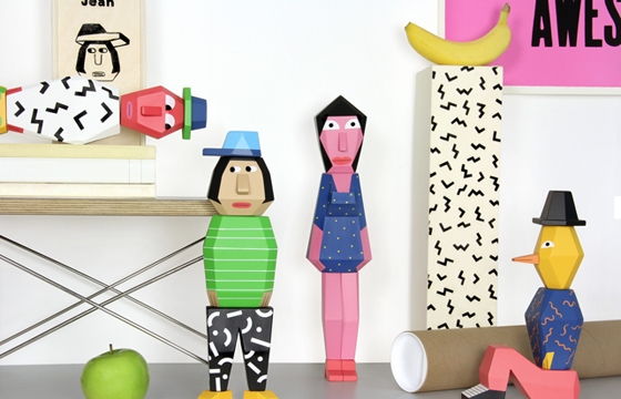 Andy Rementer x Case Studyo "PEOPLE BLOCKS"