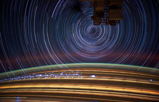 Star Trail Photos by Astronaut Don Pettit