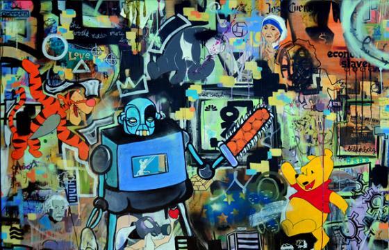Dinosauria: Kyle William Harper x Michael Wale @ Bruce Lurie Gallery, LA
