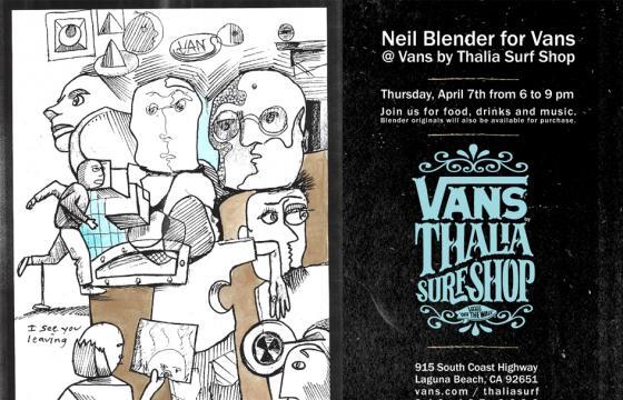 Neil Blender for Vans at Vans by Thalia Surf Shop