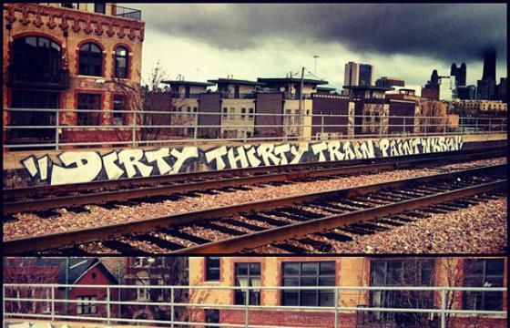 Dirty Thirty Train Paint Krew