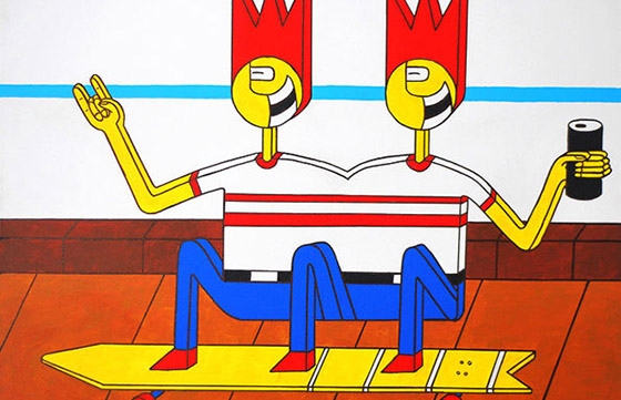 Lewel's Skaters in Cyberspace