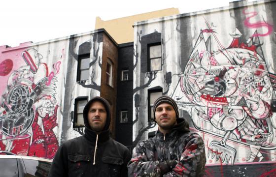 How Nosm: Giant Mural in San Francisco's Tenderloin