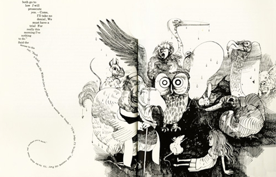 Alice in Wonderland Illustrated by Ralph Steadman