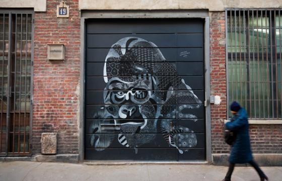 Philippe Baudelocque chalks Magnum Photo’s Paris office 