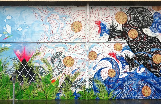 Andrew Schoultz x Hannah Stouffer for POW! WOW! Hawaii