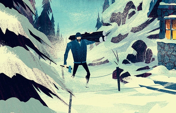 Brian Miller's Winter Cabin