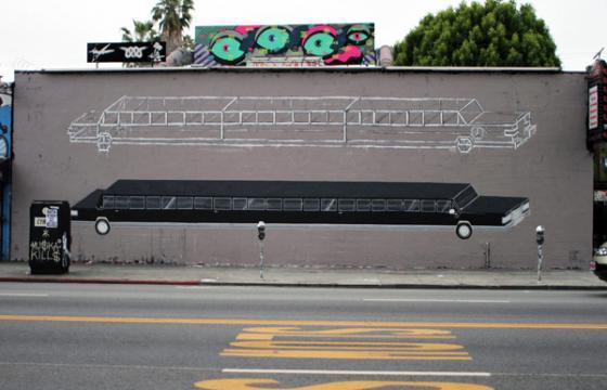Escif x SAN in Los Angeles