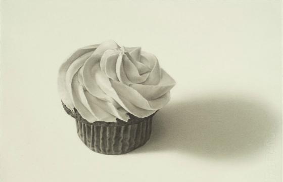Cupcake and Candy Wrapper Paintings by Anselmo Swan