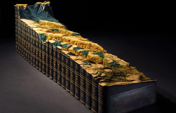 New Book Carvings From Guy Laramée