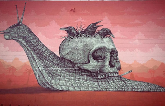 New Mural by Alexis Diaz in Las Vegas