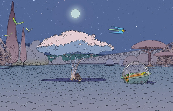 "VOYAGE D’HERMES": When Moebius Created Work for HERMÈS