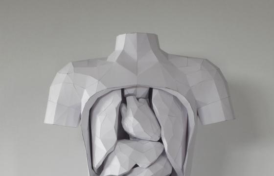 The Paper Torso by Horst Kiechle