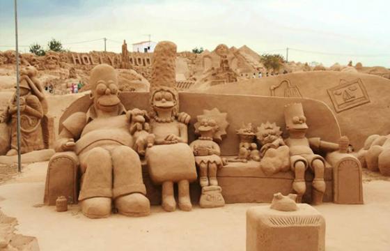 Fiesa International Sand Sculpture Festival in Portugal