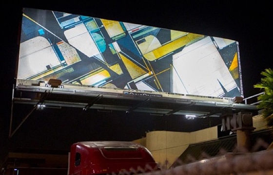 ART SHARE LA x The 7th Letter Billboard Project