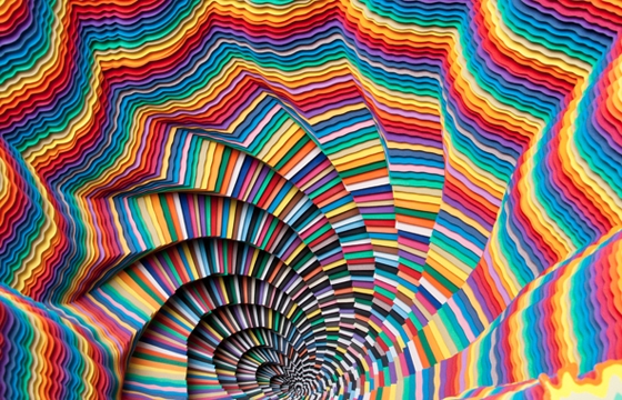 Preview: Jen Stark "Vortextural" @ Cooper Cole, Toronto