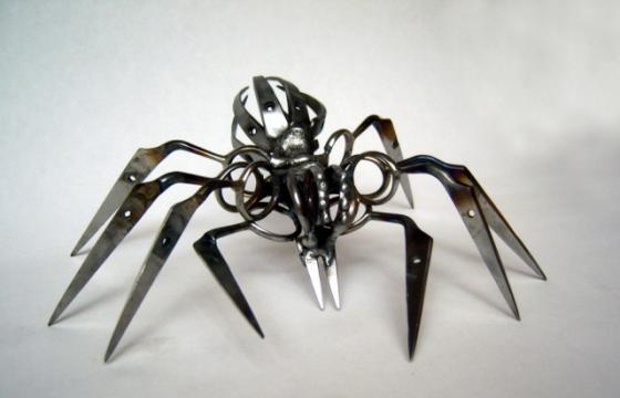 Scissor Spiders by Christopher Locke