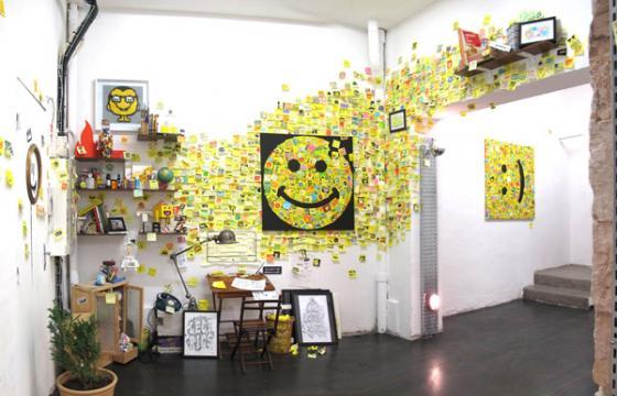 Video and Photos: Gris @ Backside Gallery