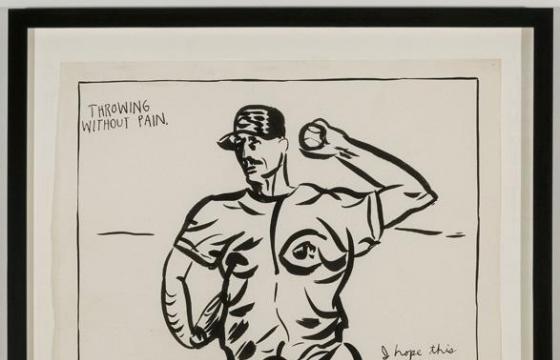 Scott Campbell, Raymond Pettibon and Steven Parrino at Marc Jancou Contemporary