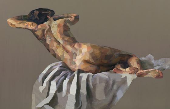 Jonathan Yeo's Porn Collages