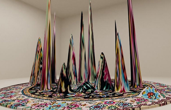 Faig Ahmed's Re-Imagined Azerbaijani Carpets