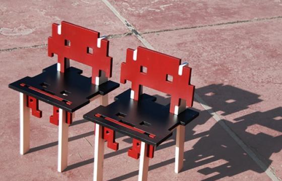 The Game Over Chair by DoKC Lab