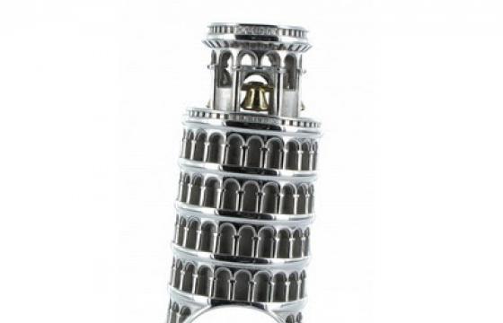 London and Pisa Rings by Philippe Tournaire