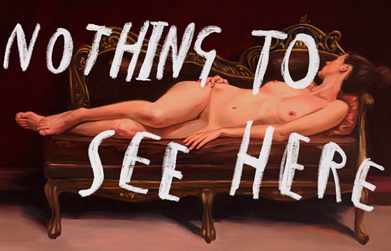 Oliver Jeffers "Nothing To See Here" @ Lazarides Rathbone, London