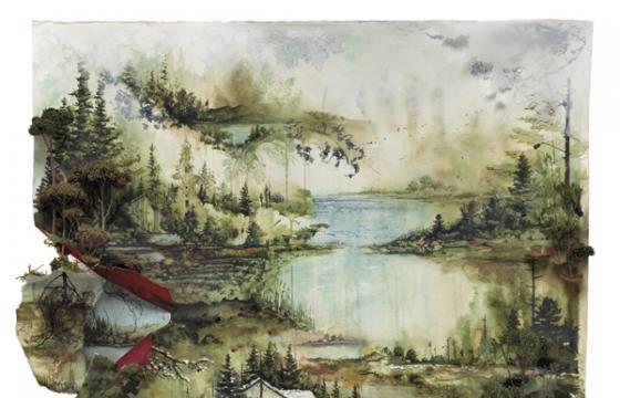 Gregory Euclide for Bon Iver Album Cover