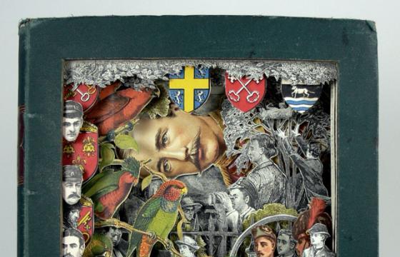 New Book Collages by Alexander Korzer-Robinson