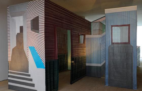 Wies Preijde's Woven Installations